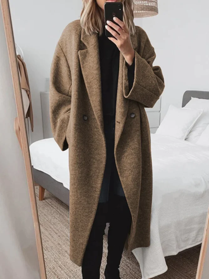 Candice - Oversized Wool Coat-15563530502517-Nancy & Mae Savannah