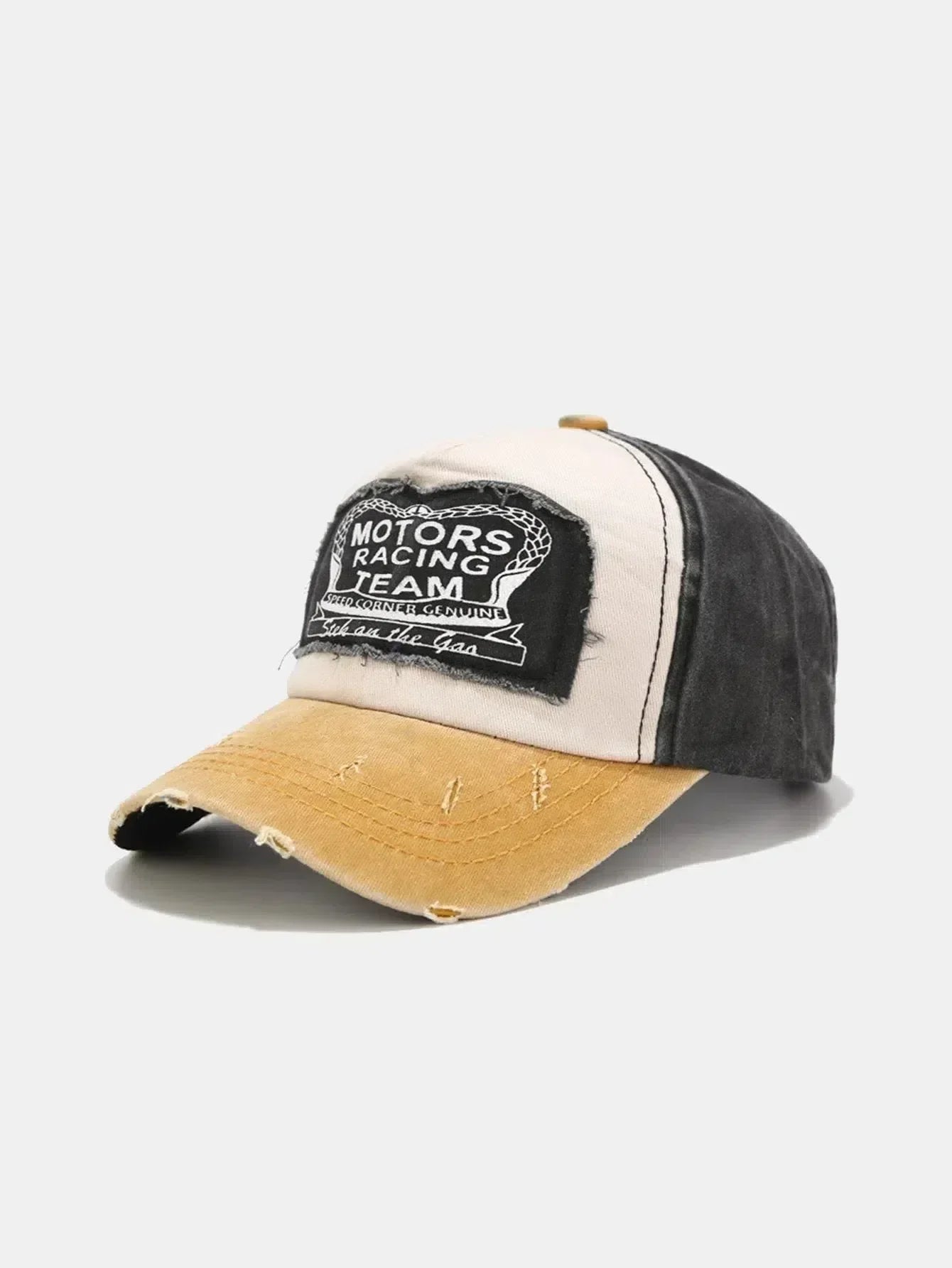 Caprisa – Washed slogan – Baseball cap-15133570761077-Mirella Fiore