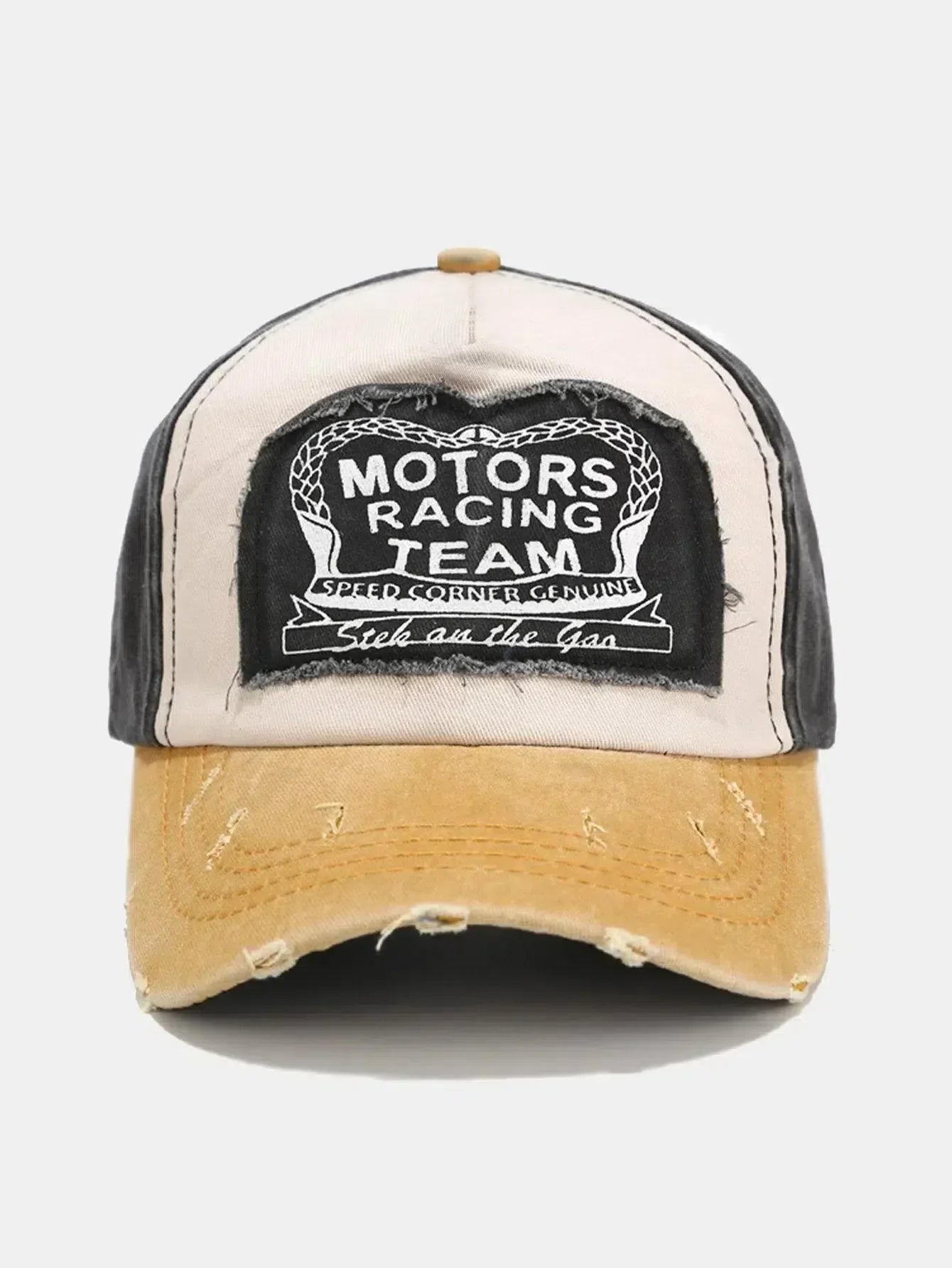 Caprisa – Washed slogan – Baseball cap-15133570761077-Mirella Fiore