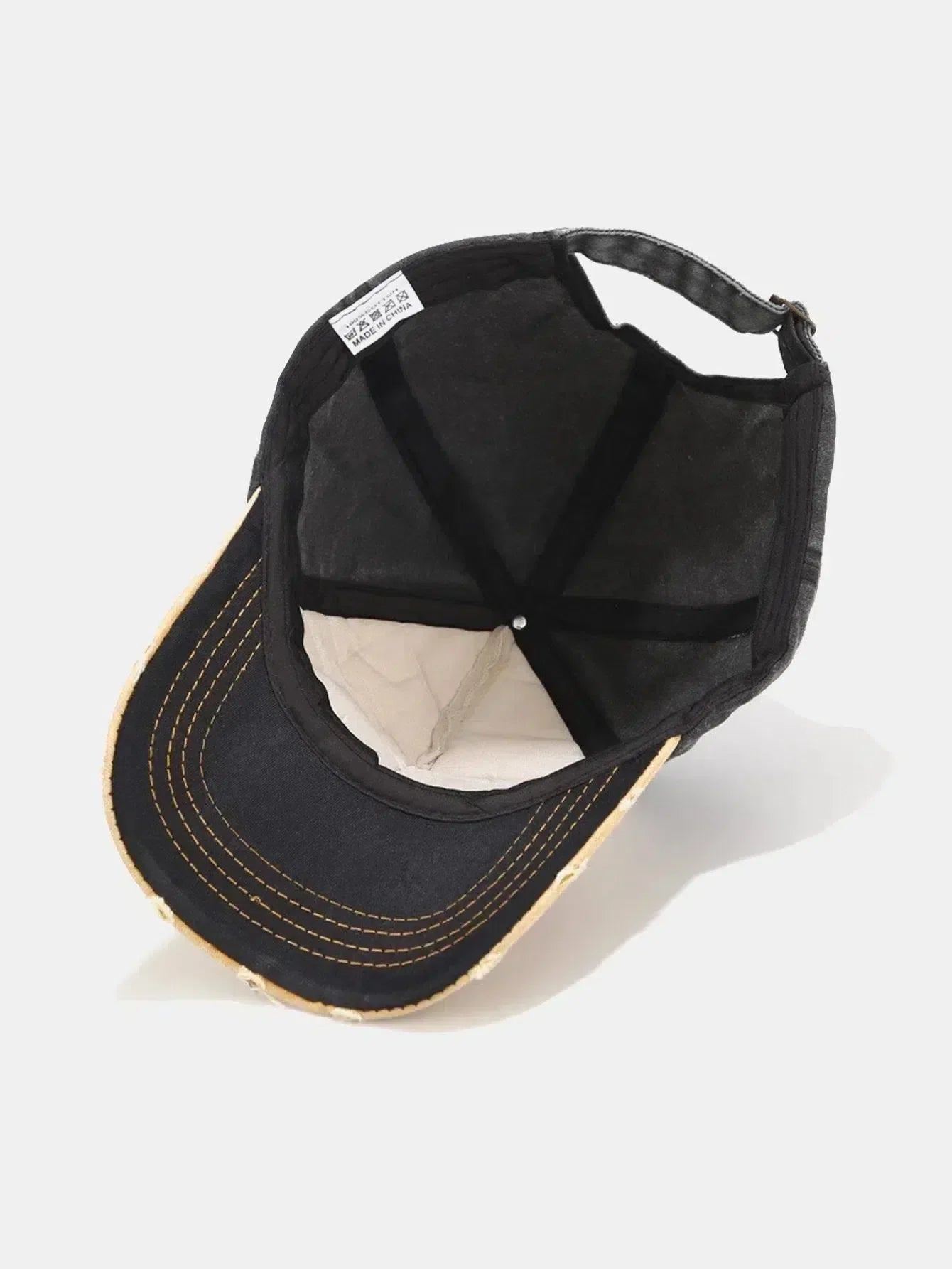 Caprisa – Washed slogan – Baseball cap-15133570761077-Mirella Fiore