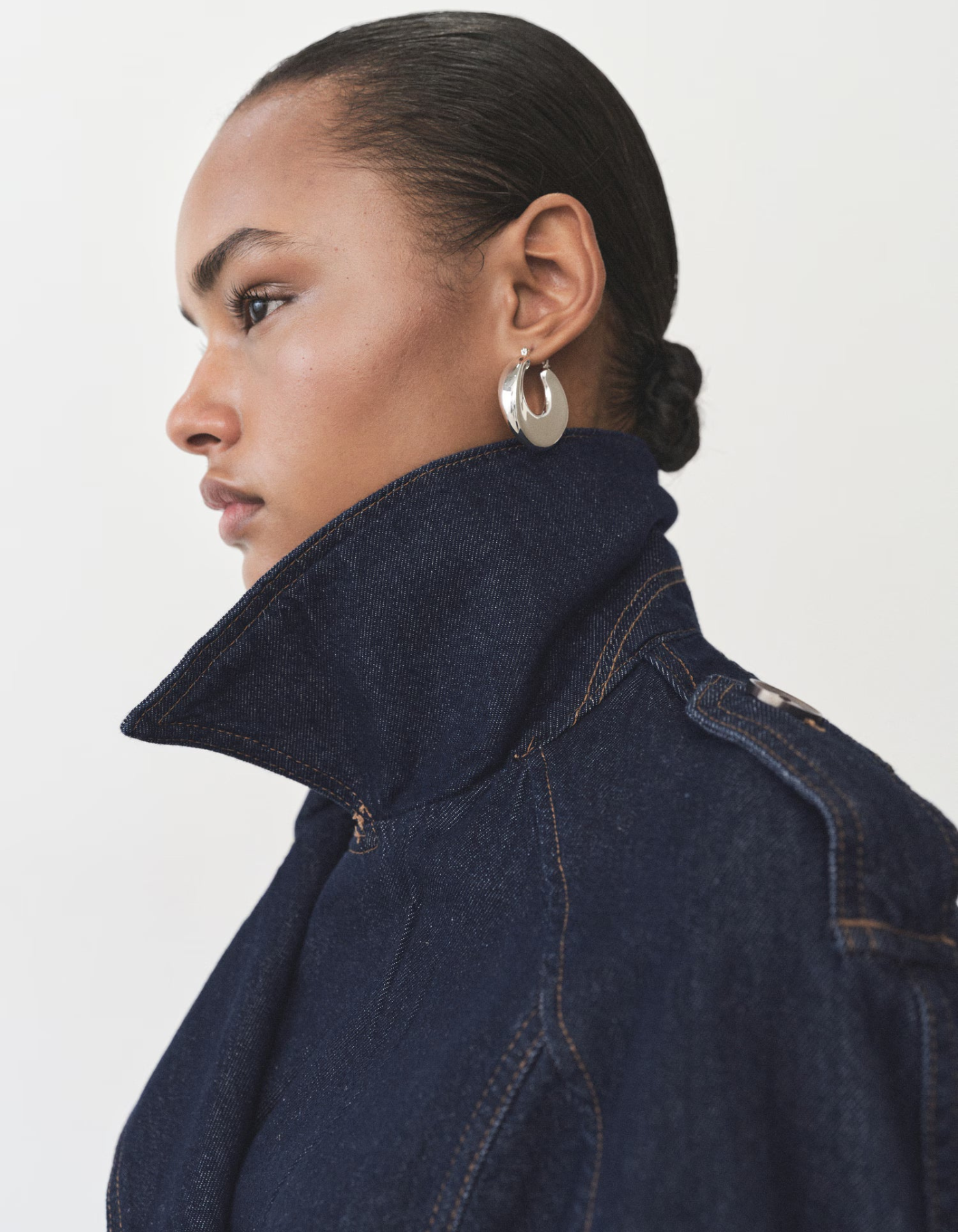 Carmela – Structured denim – Belted trench jacket-15448957780341-Nancy & Mae Savannah