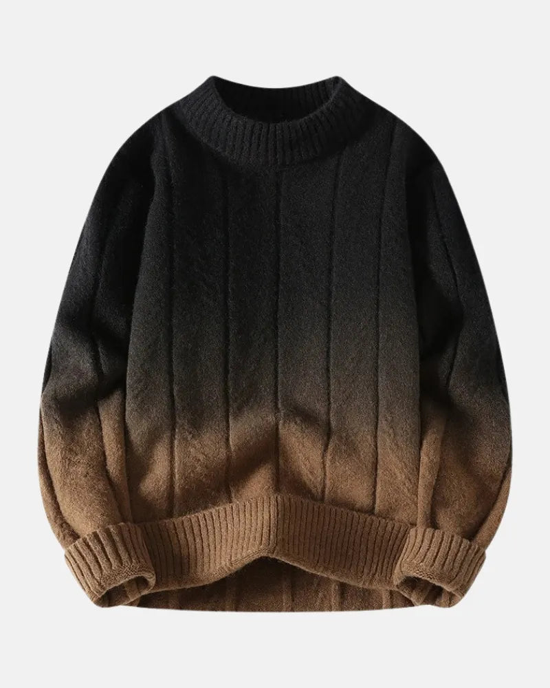 Cascade Ombré Crewneck-15553365148021-Mirella Fiore