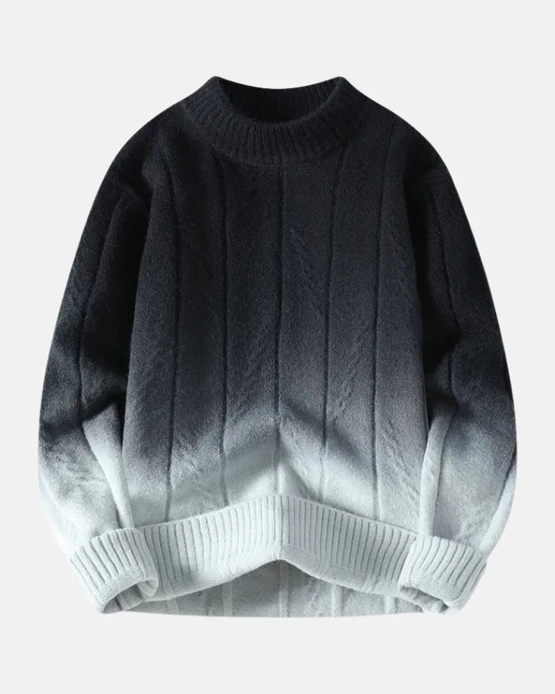 Cascade Ombré Crewneck-15553365148021-Mirella Fiore