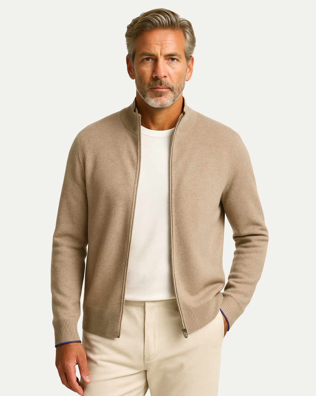 Cashmere Zip Jacket-15553976435061-Nancy & Mae Savannah