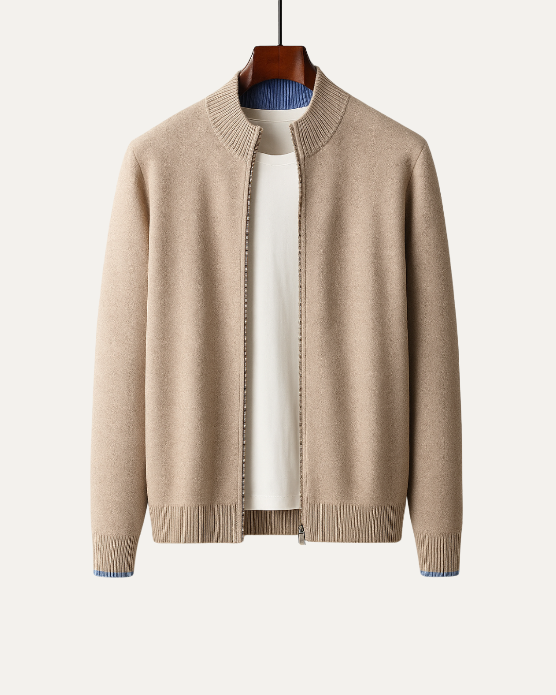 Cashmere Zip Jacket-15553976435061-Nancy & Mae Savannah