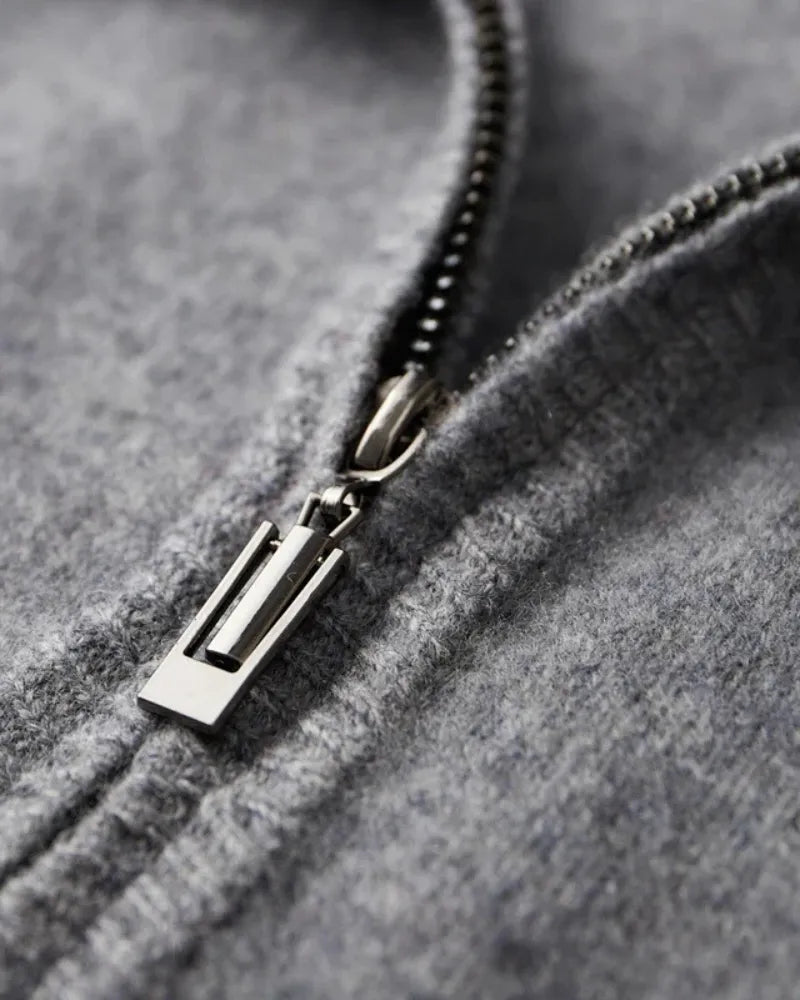 Cashmere Zip Jacket-15553976435061-Nancy & Mae Savannah