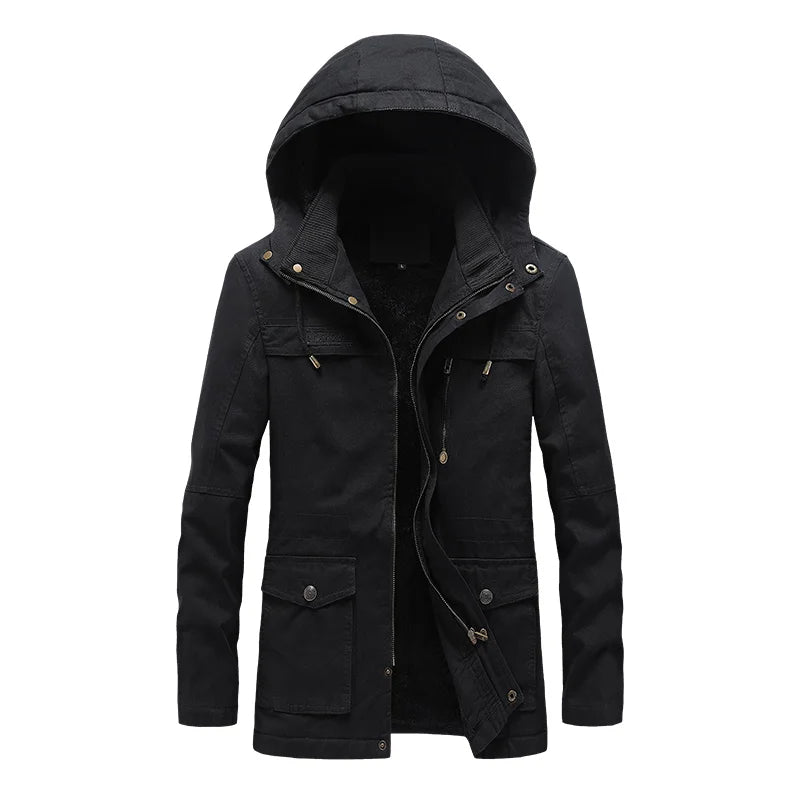 Casual Cotton Winter Jacket-15519104696693-Mirella Fiore