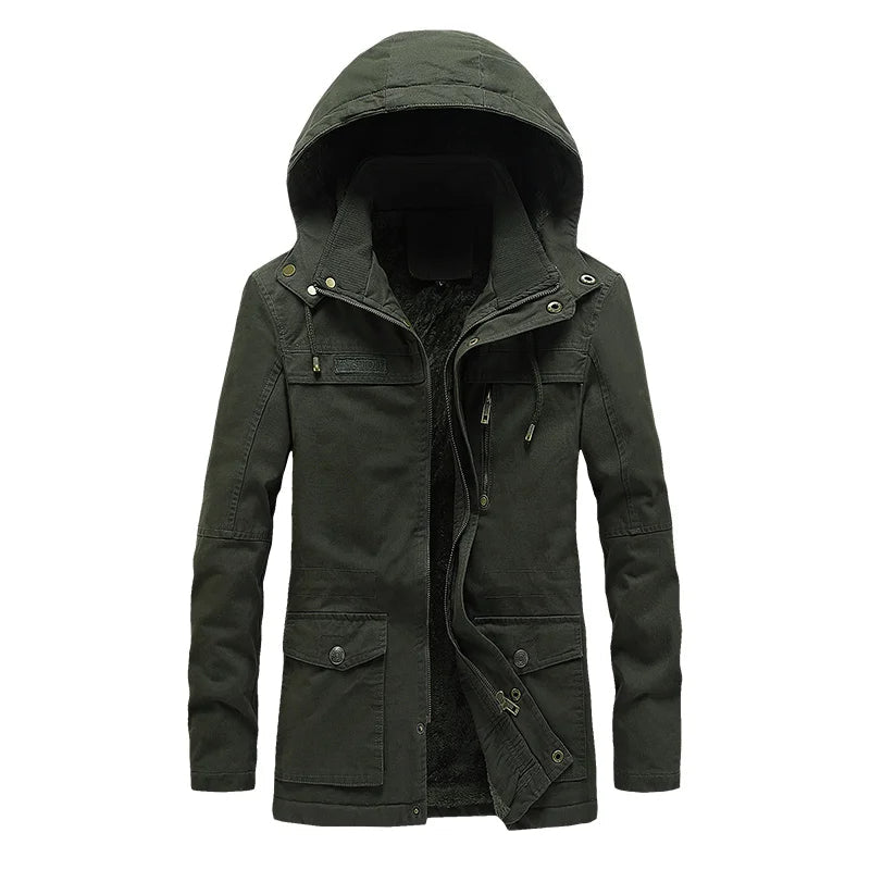 Casual Cotton Winter Jacket-15519104696693-Mirella Fiore