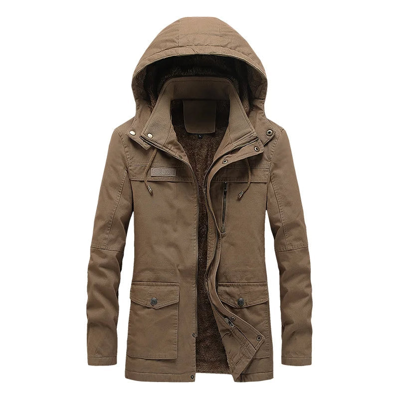 Casual Cotton Winter Jacket-15519104696693-Mirella Fiore