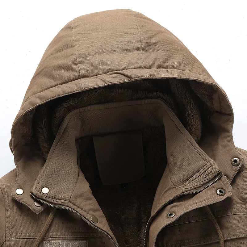 Casual Cotton Winter Jacket-15519104696693-Mirella Fiore