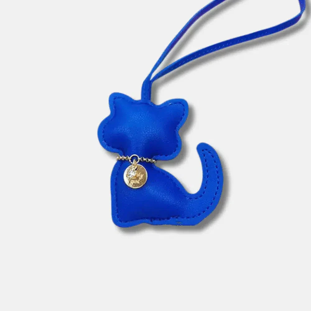 Cat – Playful cat design – Bag charm-15133605953909-Nancy & Mae Savannah