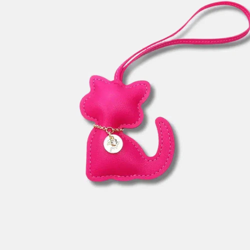 Cat – Playful cat design – Bag charm-15133605953909-Nancy & Mae Savannah