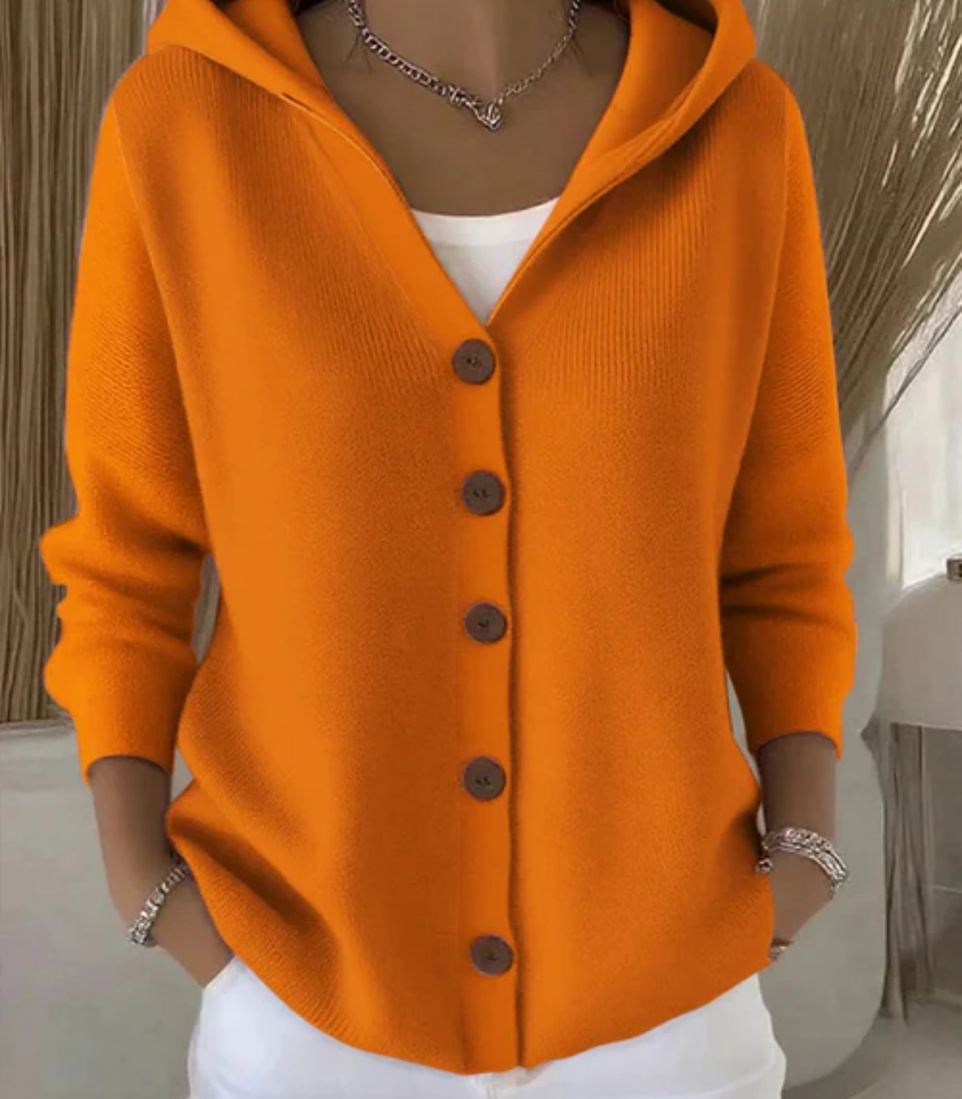 Celeste – Soft Hooded Knit Cardigan for Effortless Everyday Comfort-15521326924149-Nancy & Mae Savannah