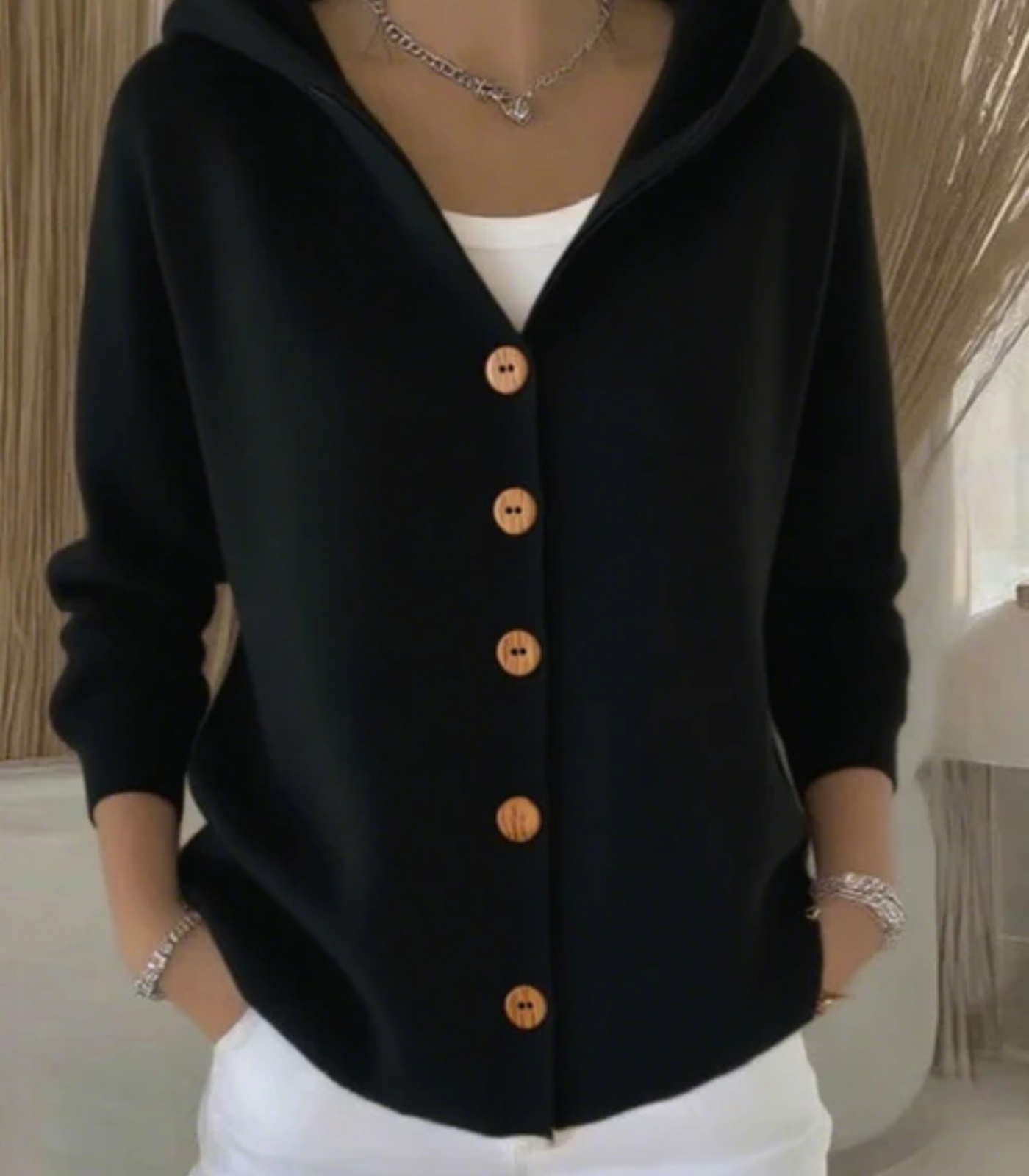 Celeste – Soft Hooded Knit Cardigan for Effortless Everyday Comfort-15521326924149-Nancy & Mae Savannah