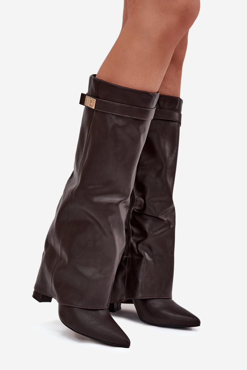 Celestine - Knee-High Leather Boots-15553347780981-Mirella Fiore