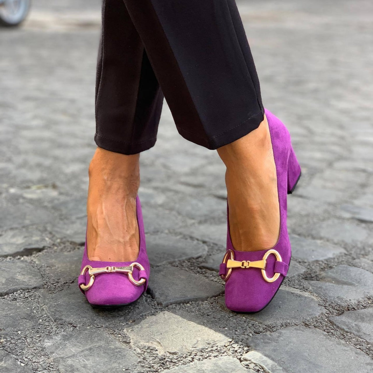 Charlotte - Elegant Pumps With Gold Detail-15551042584949-Mirella Fiore