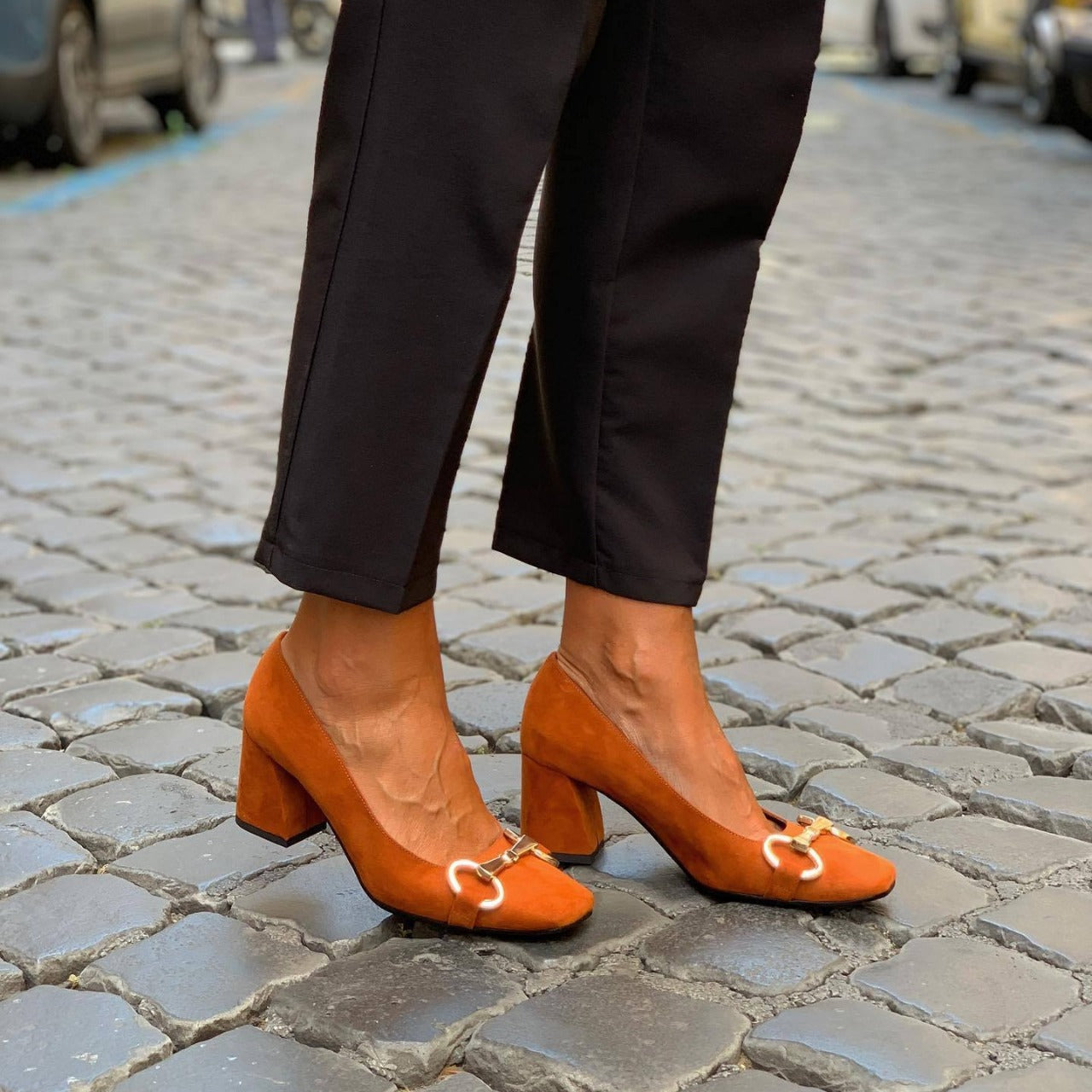 Charlotte - Elegant Pumps With Gold Detail-15551042584949-Mirella Fiore