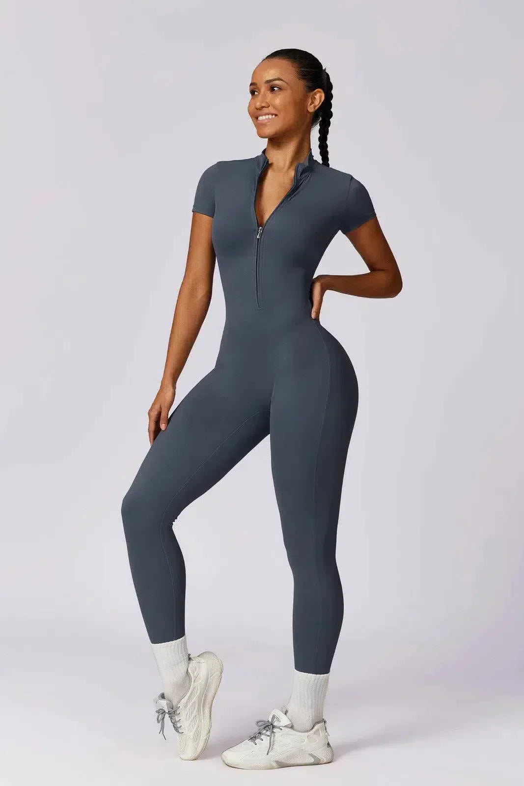 Chiarina – Sculpting fit – Timeless activewear jumpsuit-15134026629493-Mirella Fiore