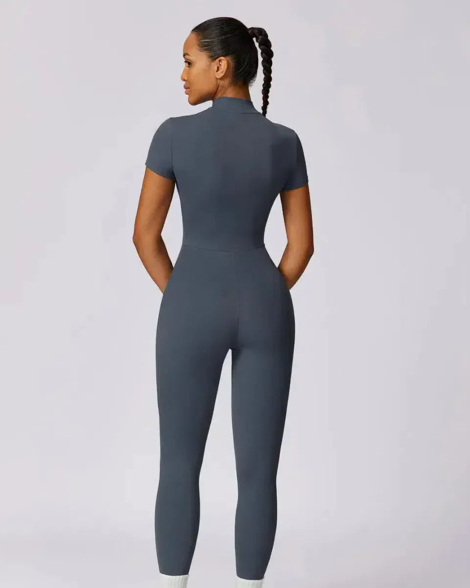Chiarina – Sculpting fit – Timeless activewear jumpsuit-15134026629493-Mirella Fiore
