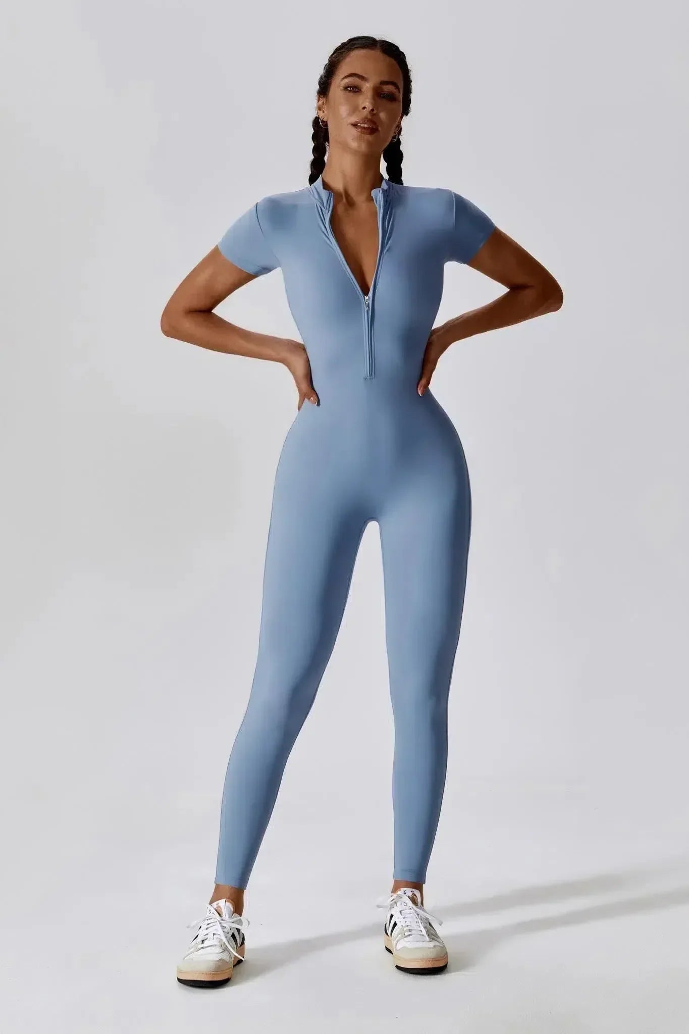 Chiarina – Sculpting fit – Timeless activewear jumpsuit-15134026629493-Mirella Fiore