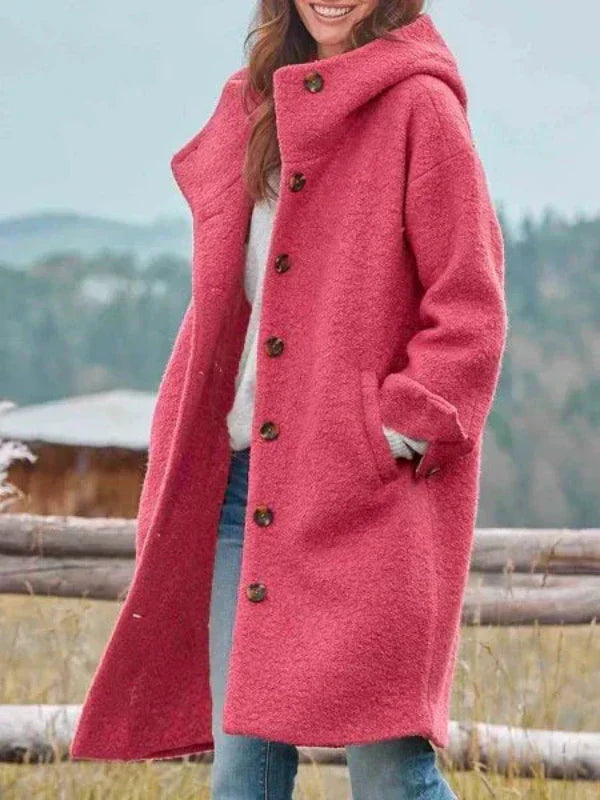 Chloe - Cozy Hooded Jacket-15544936399221-Mirella Fiore