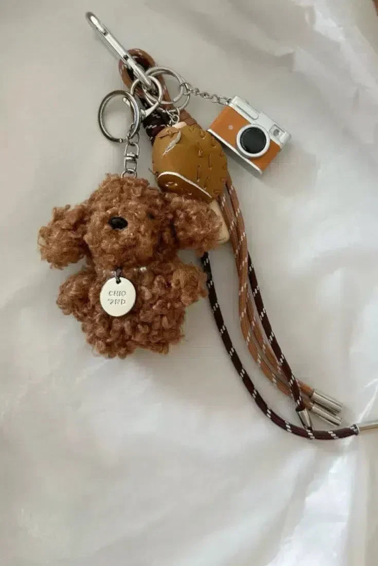 Choco Bear– Travel-inspired – Bag charm-15133606838645-Nancy & Mae Savannah