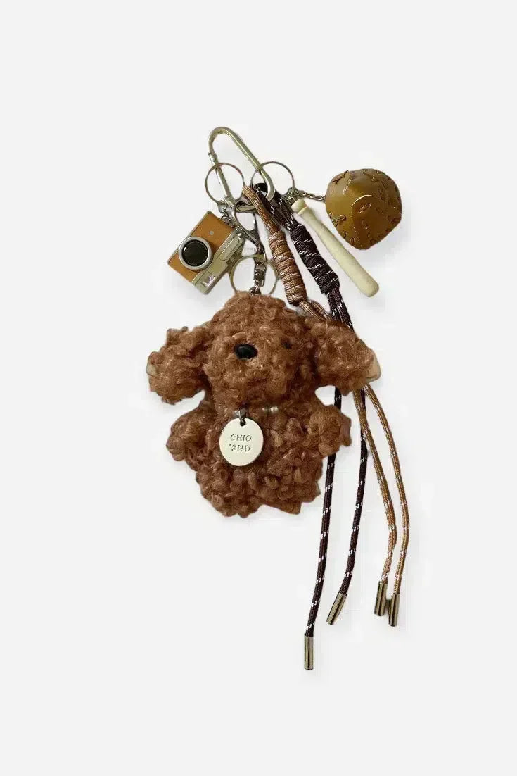 Choco Bear– Travel-inspired – Bag charm-15133606838645-Nancy & Mae Savannah
