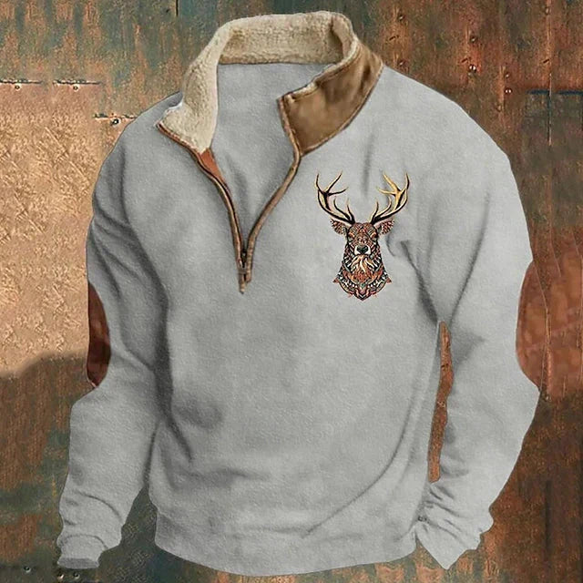 Christos – Pullover with Deer Detail-15552184746357-Mirella Fiore