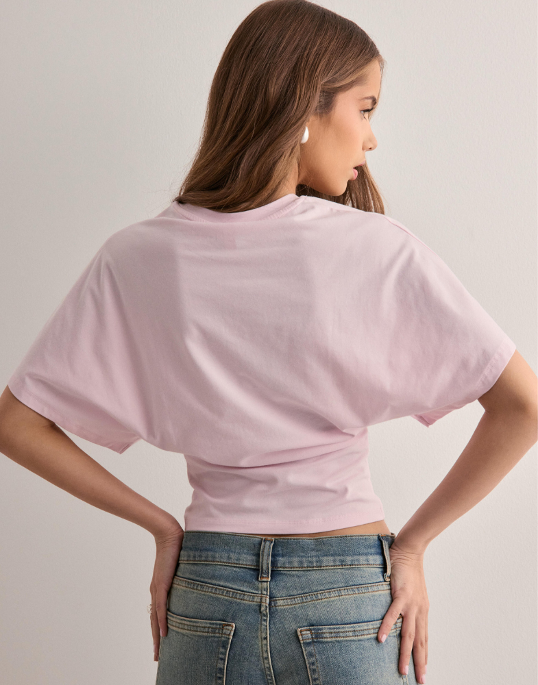 Cirella – Cinched waist – Cropped t-shirt-15133781459317-Mirella Fiore