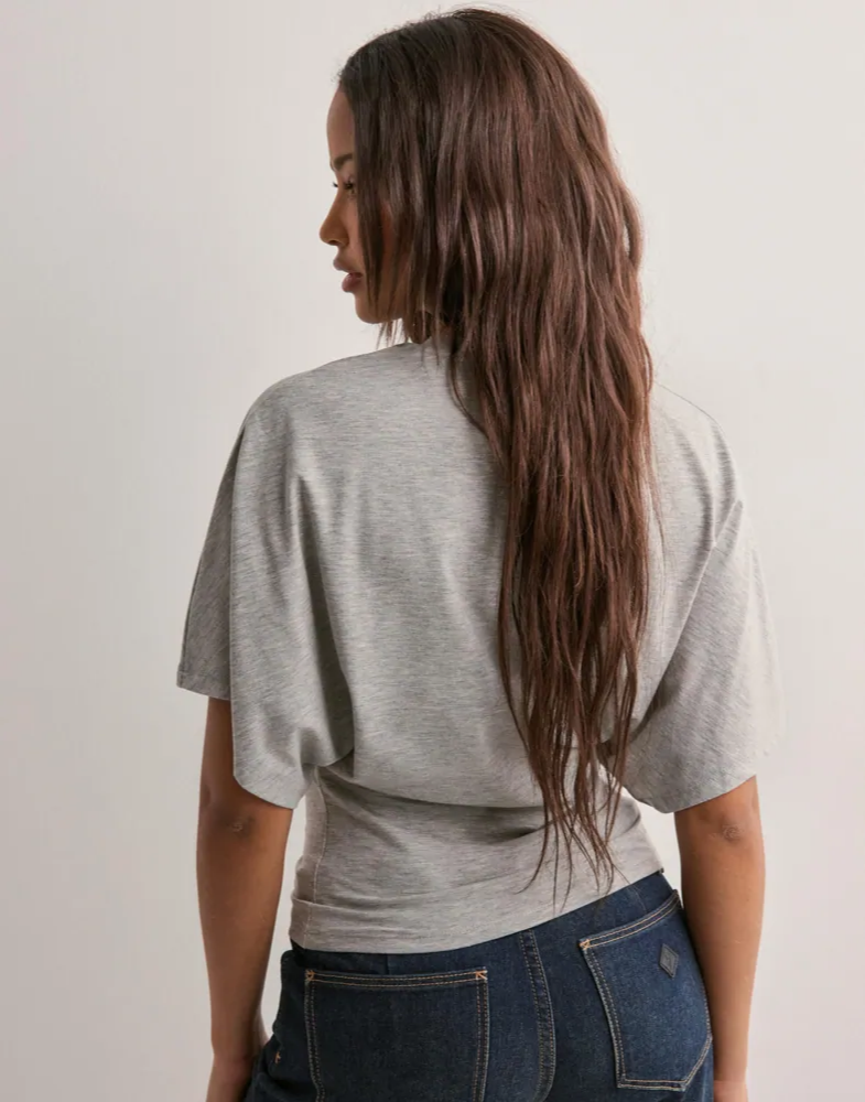 Cirella – Cinched waist – Cropped t-shirt-15133781459317-Mirella Fiore