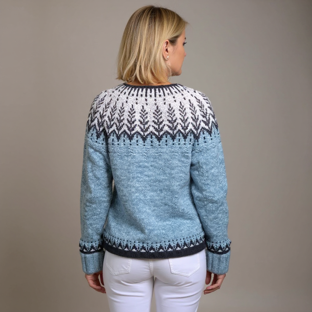 Clara - Vintage Icelandic Cardigan-15531112530293-Nancy & Mae Savannah