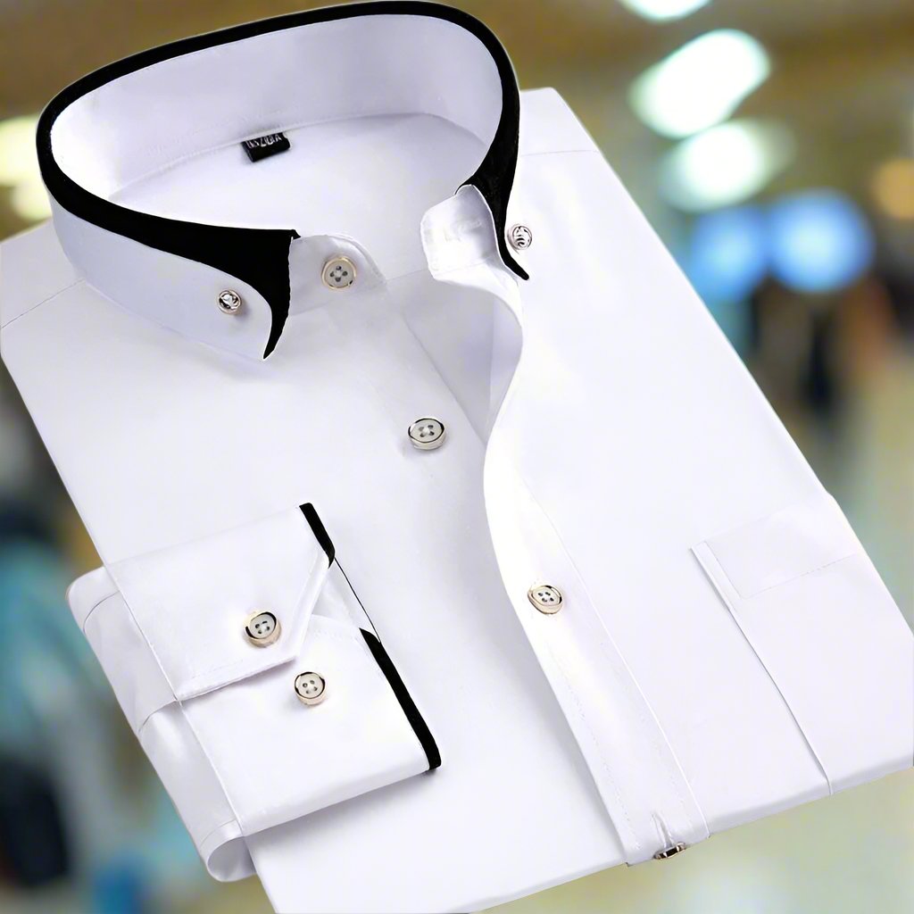 Classic Long-Sleeve Shirt-15553364558197-Mirella Fiore
