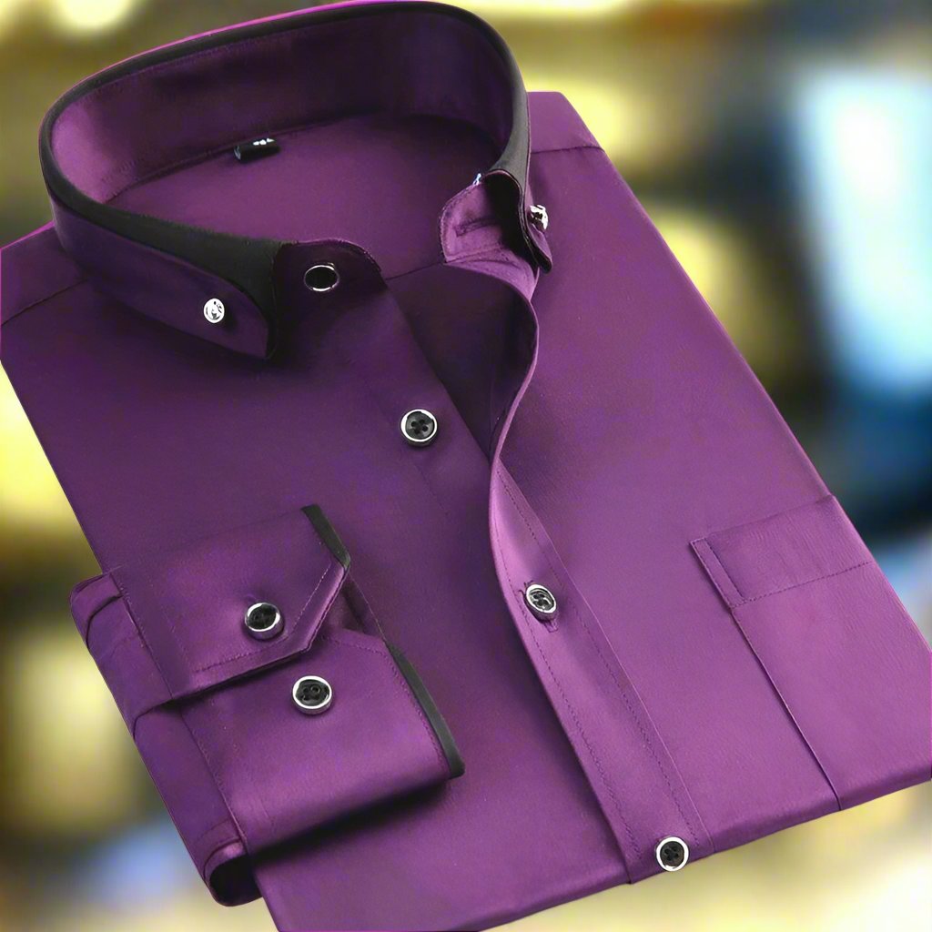 Classic Long-Sleeve Shirt-15553364558197-Mirella Fiore