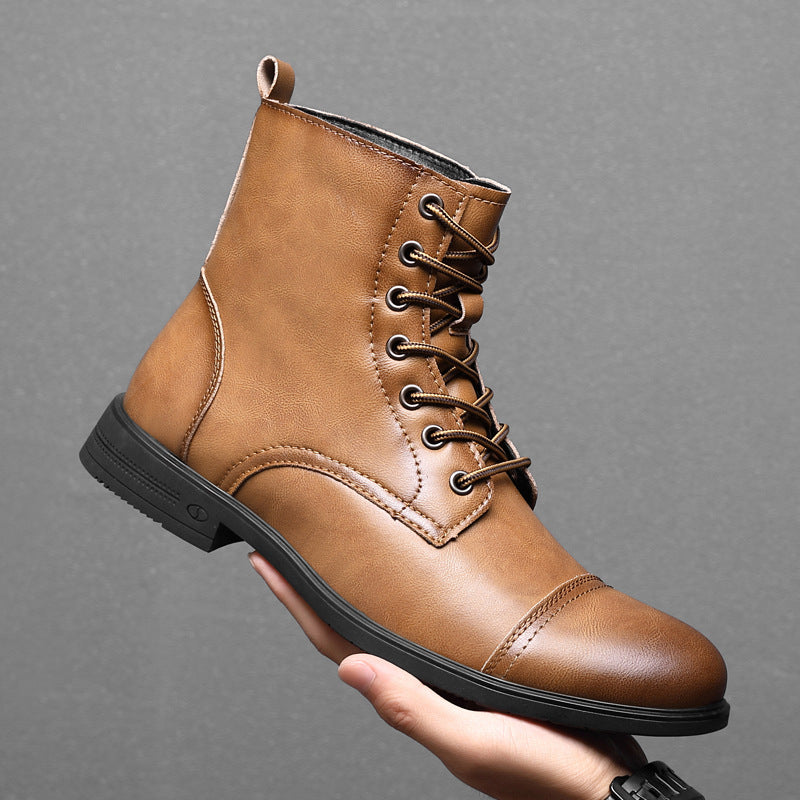 Claude - Genuine Leather Boots-15550769987957-Nancy & Mae Savannah