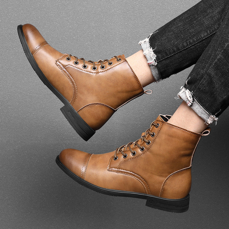 Claude - Genuine Leather Boots-15550769987957-Nancy & Mae Savannah