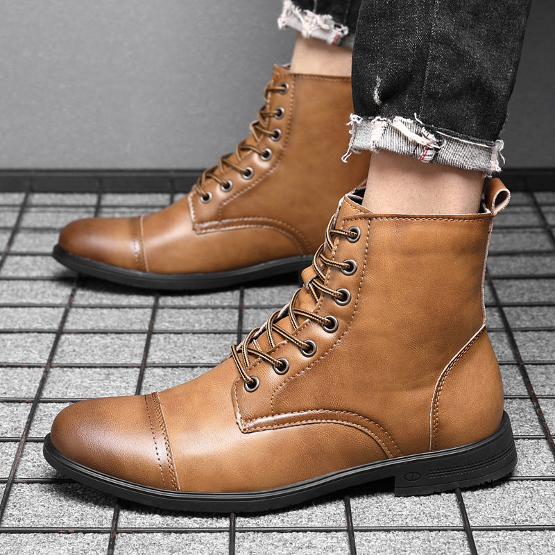 Claude - Genuine Leather Boots-15550769987957-Nancy & Mae Savannah