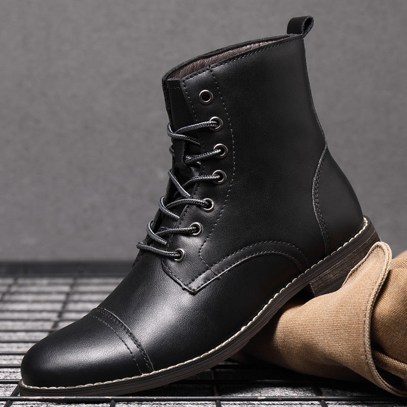Claude - Genuine Leather Boots-15550769987957-Nancy & Mae Savannah