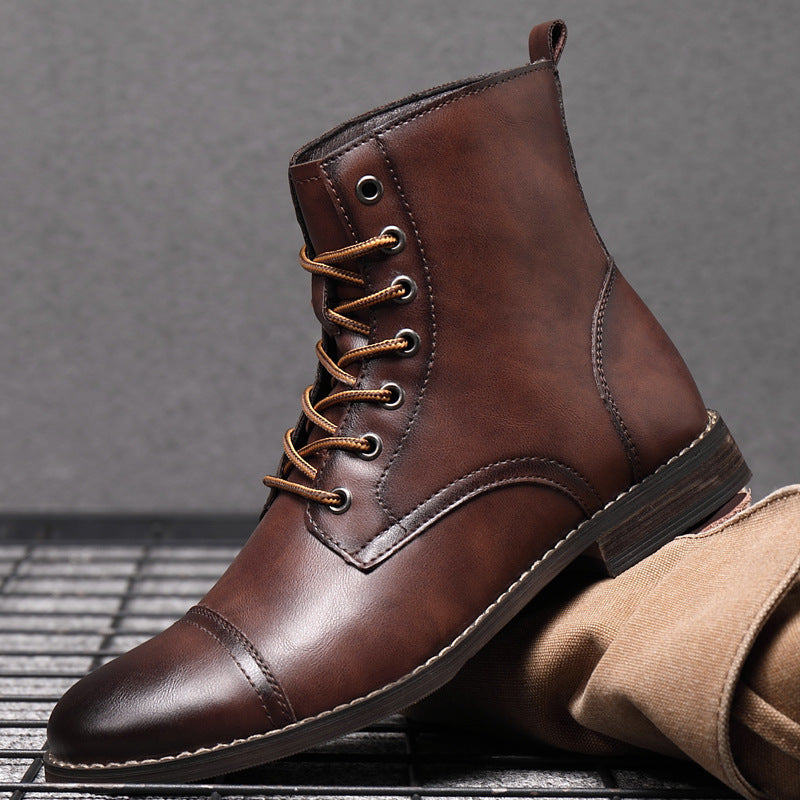 Claude - Genuine Leather Boots-15550769987957-Nancy & Mae Savannah