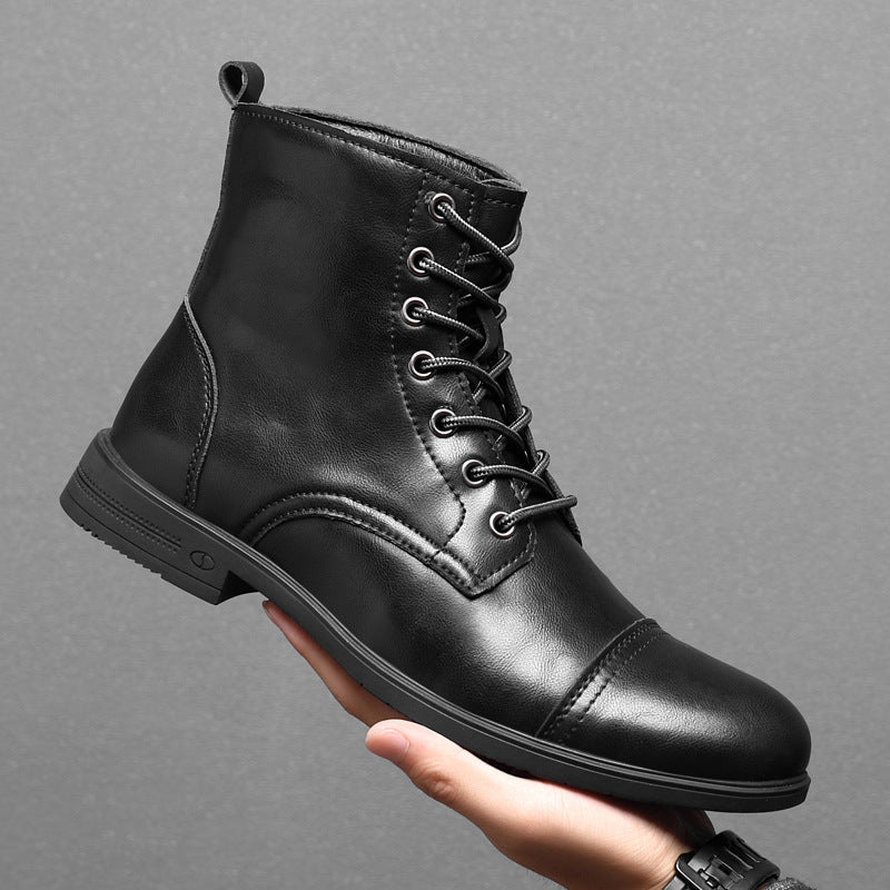 Claude - Genuine Leather Boots-15550769987957-Nancy & Mae Savannah