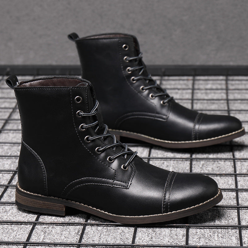 Claude - Genuine Leather Boots-15550769987957-Nancy & Mae Savannah