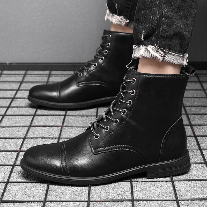 Claude - Genuine Leather Boots-15550769987957-Nancy & Mae Savannah
