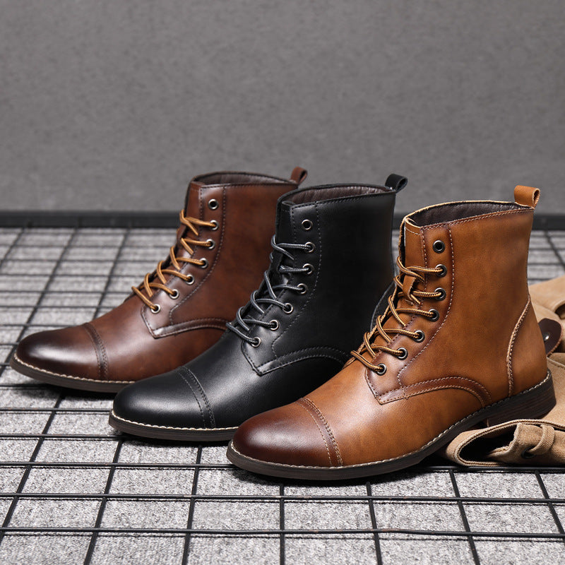Claude - Genuine Leather Boots-15550769987957-Nancy & Mae Savannah