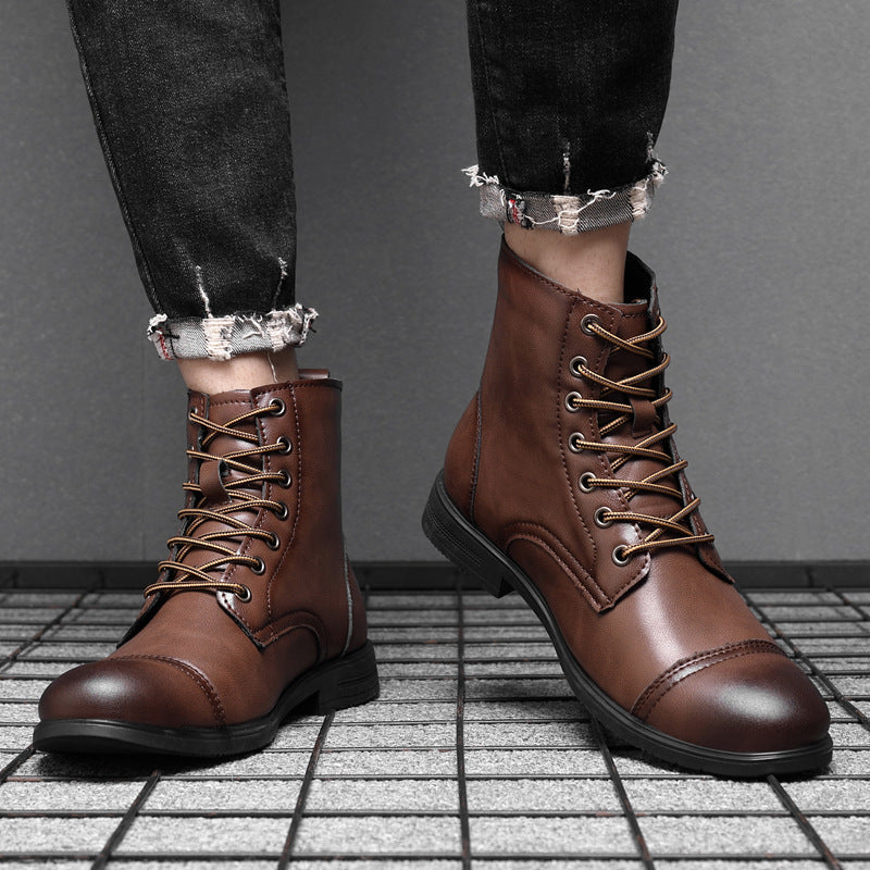 Claude - Genuine Leather Boots-15550769987957-Nancy & Mae Savannah