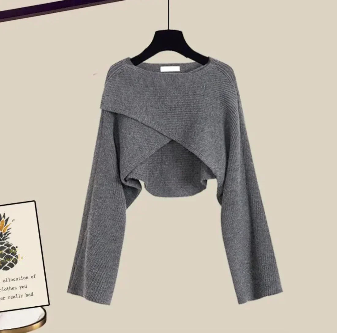 Clea - Comfy Set in Three Parts with Long Sleeves-15553173750133-Mirella Fiore