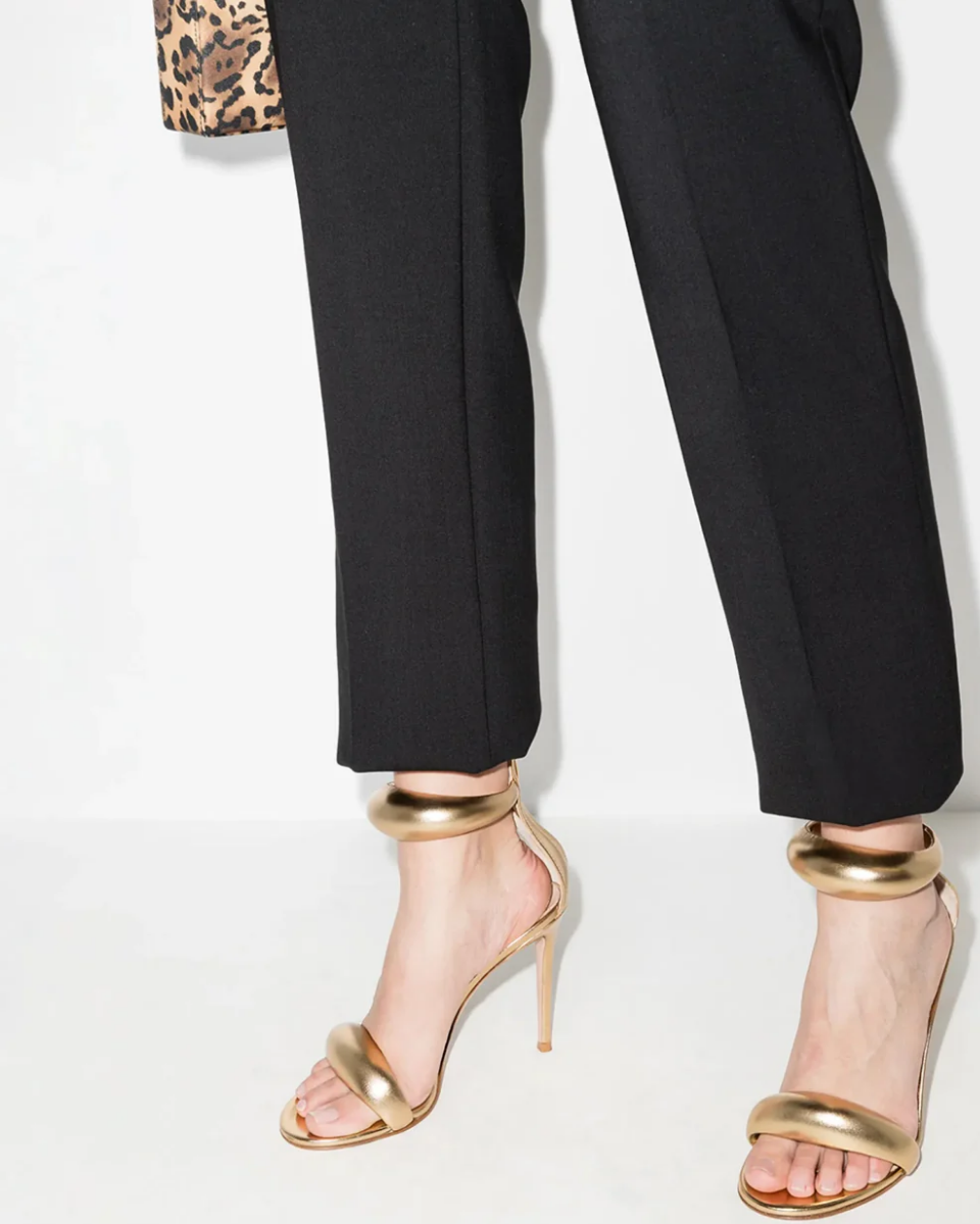 Clémence – Stiletto design – Puffy ankle strap heels-15133957521781-Mirella Fiore