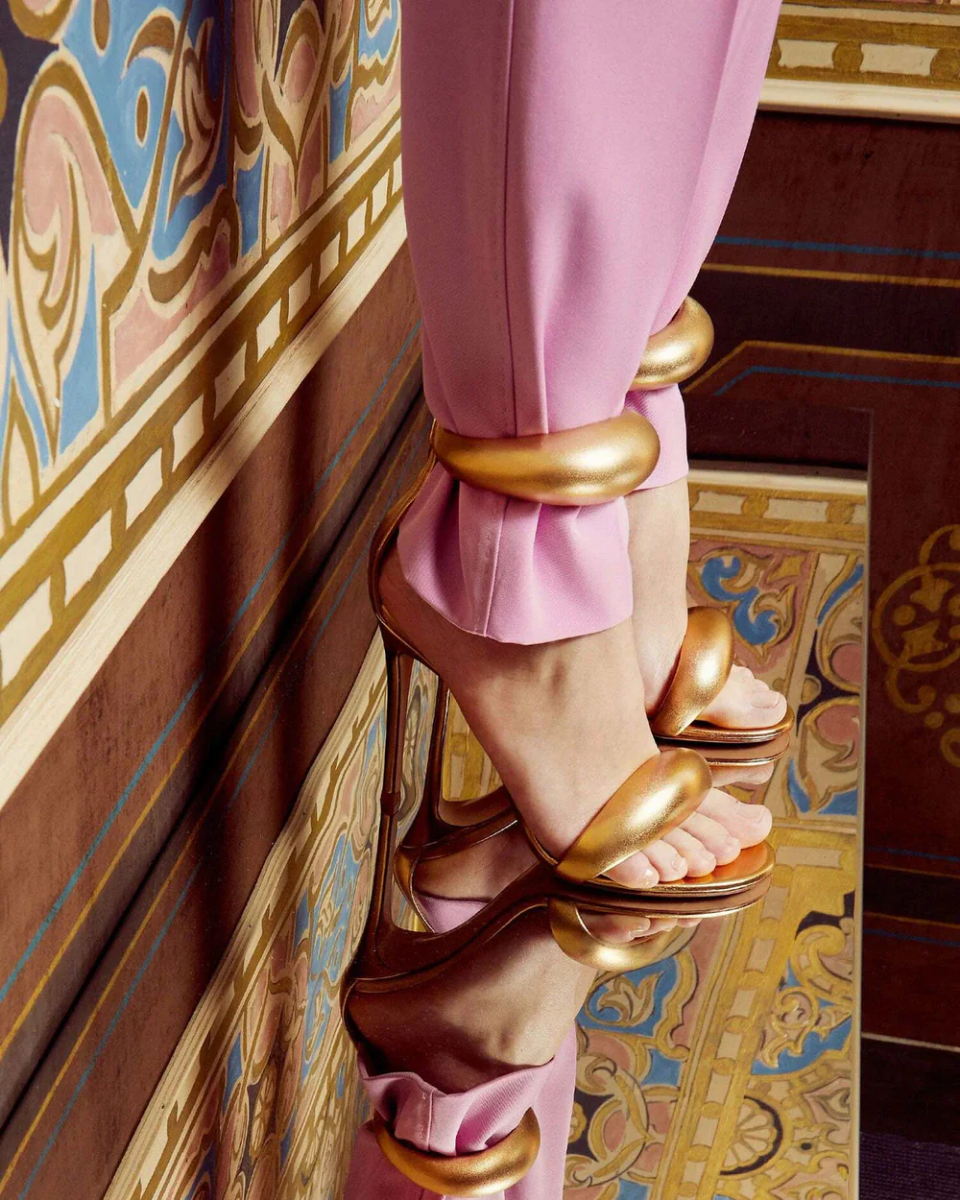 Clémence – Stiletto design – Puffy ankle strap heels-15133957521781-Nancy & Mae Savannah