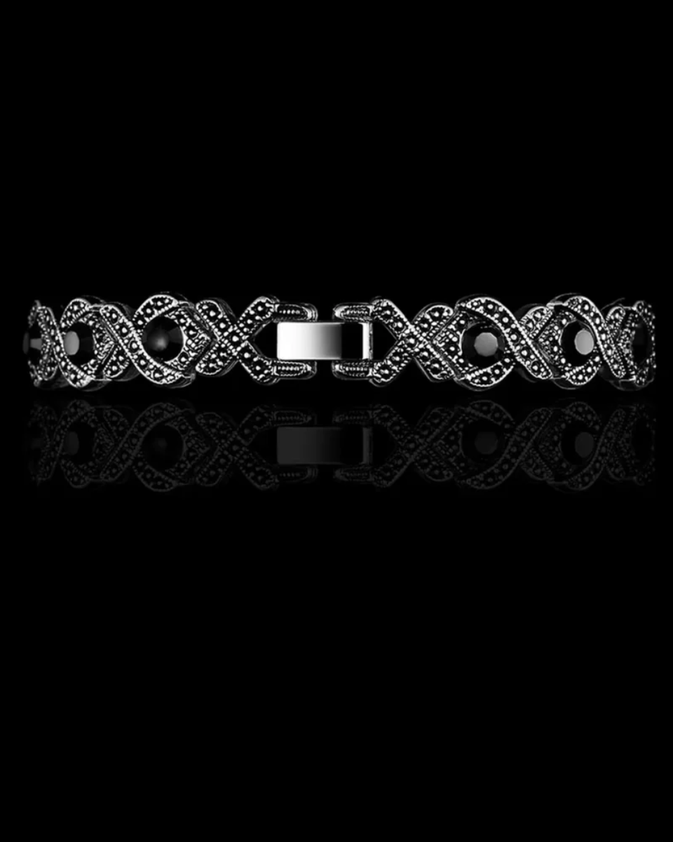Clessidra – Intricate scrollwork bracelet – Vintage watch-15233936949621-Mirella Fiore