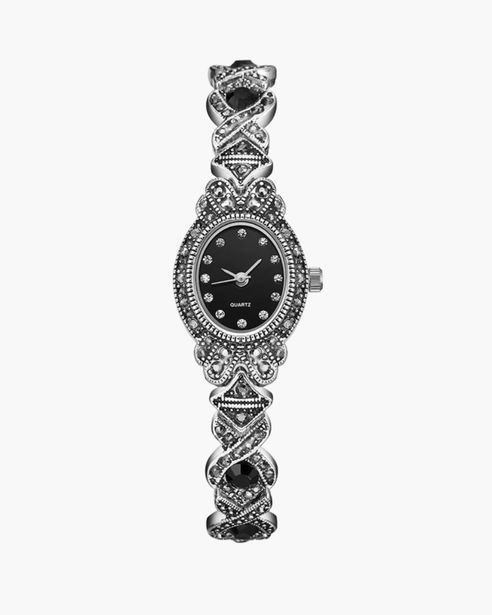 Clessidra – Intricate scrollwork bracelet – Vintage watch-15233936949621-Mirella Fiore
