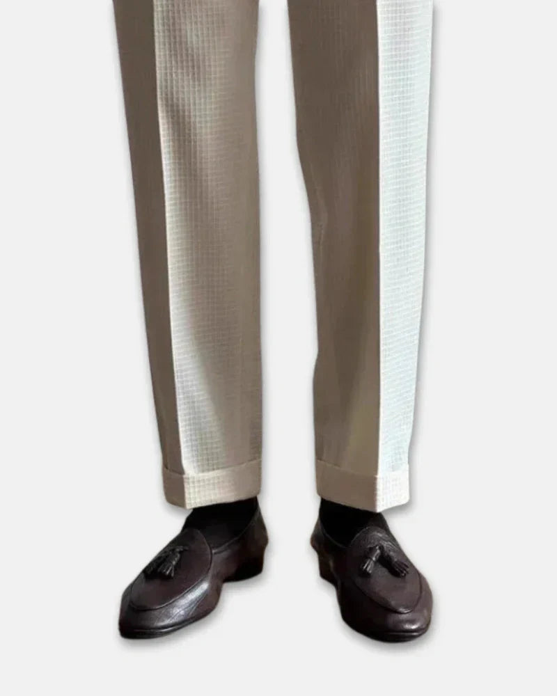 Columbus Jacquard Pants-15553365311861-Mirella Fiore
