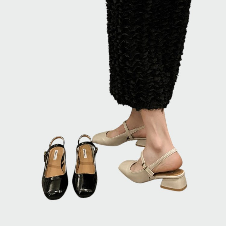 Coraline - Square Tip Mary Jane Shoes-15519662047605-Mirella Fiore